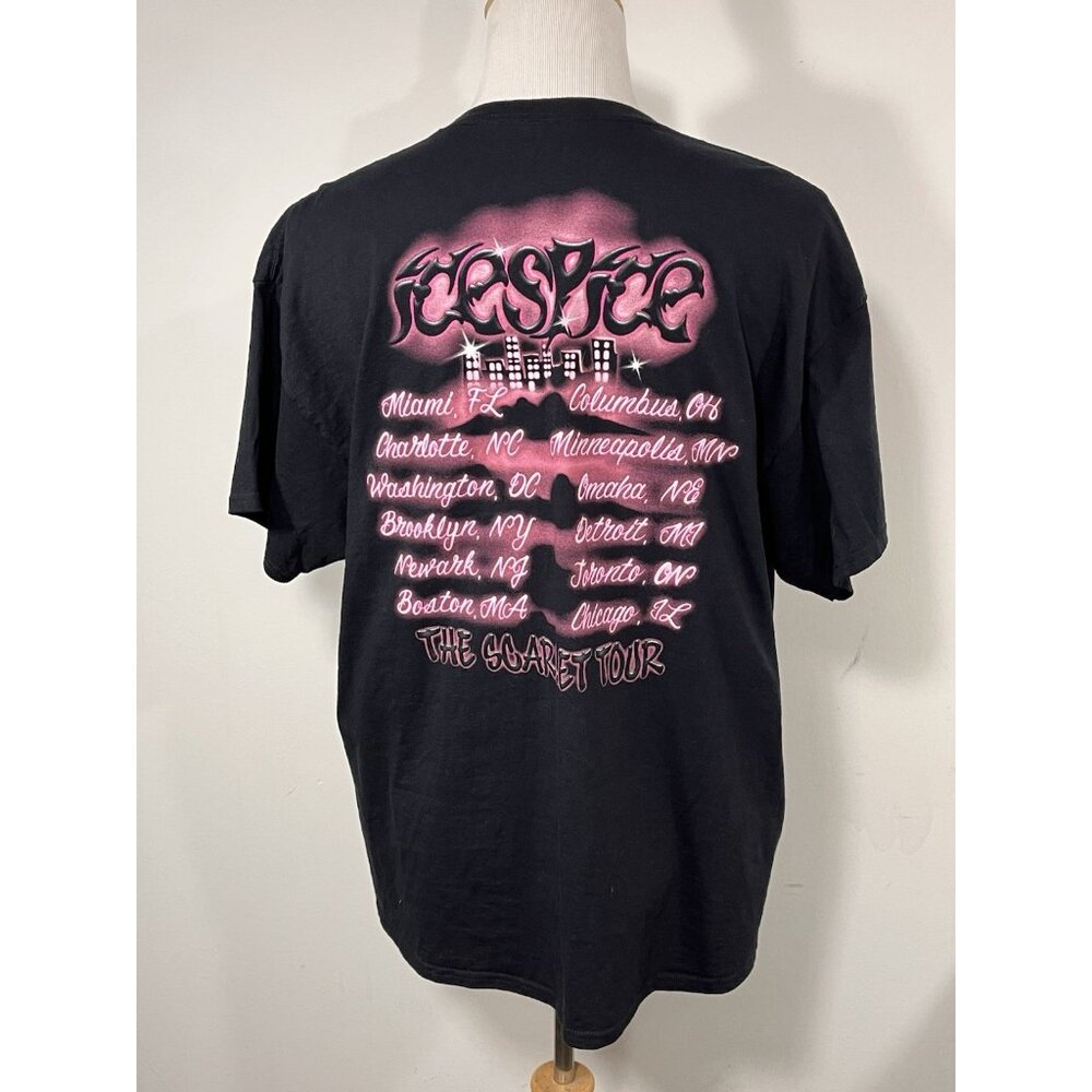 Ice Spice Like Grah Tour 2023 Airbrush Graphic Tee XXL Black Bravado - Picture 3 of 8